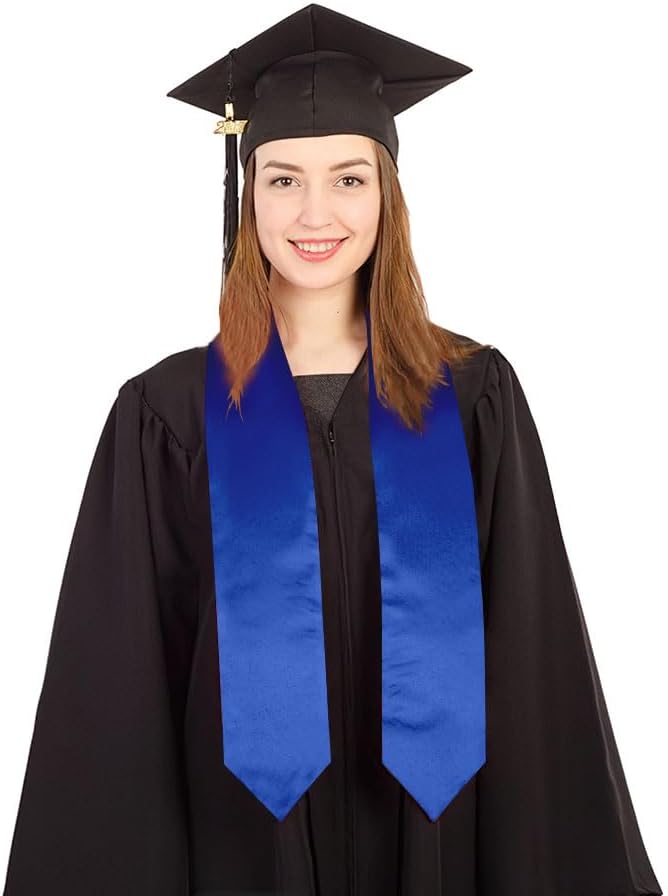 Graduation Stole Graduation Sash Unisex Adults Class of 70'' Stoles for Academic and Choral Ceremony