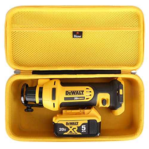 Mchoi Hard Carrying Case Fits for DEWALT 20V MAX Drywall Cutting Tool (DCS551B), Case Only