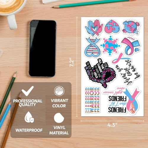 Infant Loss and Pregnancy Awareness Vinyl Stickers Pack for Laptop Water Bottle Journal Helmet Inspirational Quotes 50Pcs Support Decals Adults Women Grief