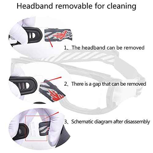 Sports Glasses Goggles for Men Basketball Anti Fog Protective Goggles