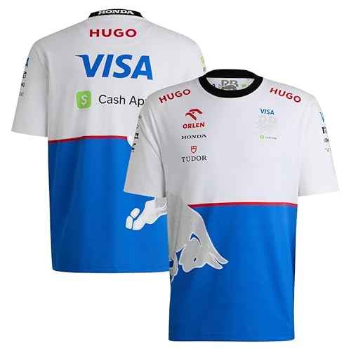 HUGO Mens F1 2024 Racing Bull Team Driver Tshirt