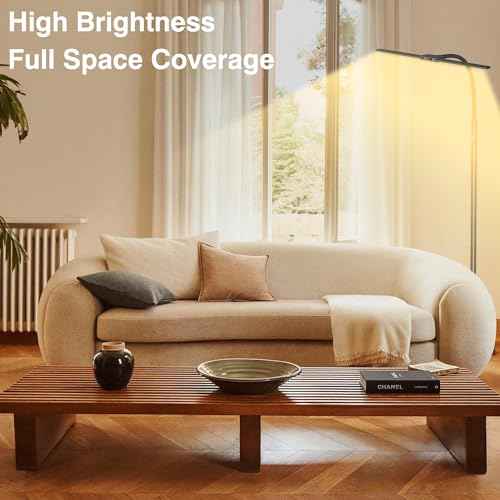 Cordless Rechargeable Floor Lamp, Adjustable Bright Reading Lamps Floor Standing, 15W Dual Head Gooseneck LED Bright Floor Lamp for Dark Rooms with 8000mAh Battery£¬ IP54 Home Lighting