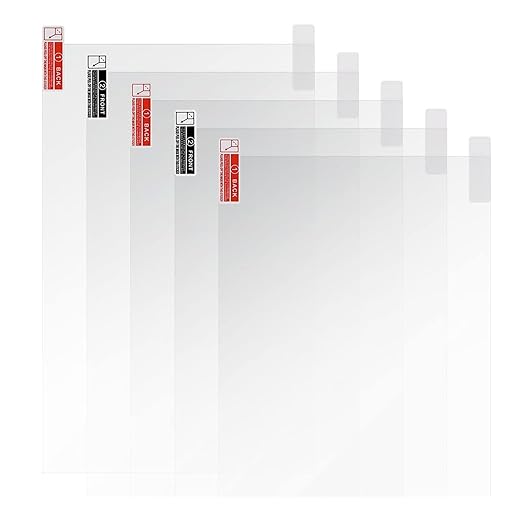 LANEKGU 5PCS Wear-Resistant Leak-Proof Screen Protector Film for Elegoo Saturn 3, Saturn 3 Ultra Resin LCD 3D Printers