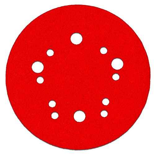 Diablo Premium Fast Sanding Discs with Hook & Lock Backing - For Extra Heavy Removal and Stripping - 5" 40-Grit, Ceramic Blend, 15 - Pack - DCD050040H15G