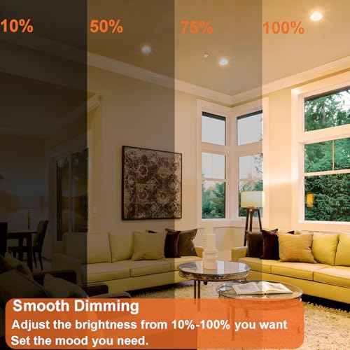 Par30 Flood Light Bulbs, 6-Pack Dimmable Par30 Halogen Bulb 2800K Warm White Flicker Free Par30 Long Neck Halogen 60W Bulb E26 Base for Accent Lighting, Tracking Lighting & Recessed Lighting