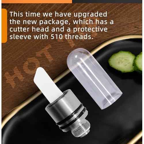 Ceramic Hot Knife Tip are Heating Multi-Tool for Slicing Wax or Viscous oil etc (Black)