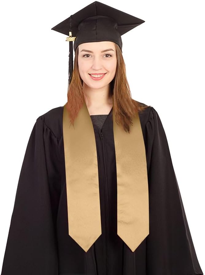 Graduation Stole Graduation Sash Unisex Adults Class of 70'' Stoles for Academic and Choral Ceremony