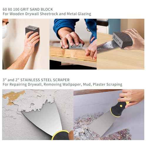 19 Piece Paint Roller Kit, 4 Inch Foam Small Paint Roller Paint Brushes Paint Trays Set, Wall Paint Supplies Kit Mini Rollers for Painting, Professional Paint Roller Brush Tray Set for House Painting