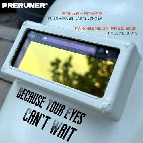 Core Series Gold Shade 10 Auto Darkening Welding Lens | 2"x4 1/4" Welding Lens | Gold Coating | Cool Blue Puddle View | Replacement for Sugar Scoop or Pancake Welding Hood - 10 + Years of Experience