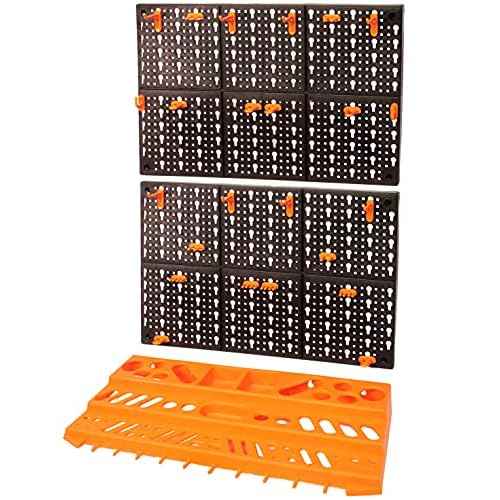 VViViD Tool Racks and Pegboards, 27 Pcs, Wall Mounted