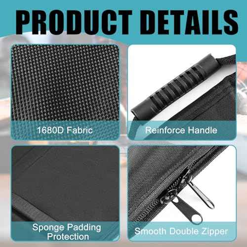 Guide Rail Bag 1680d Polyester Protective Track Saw Bag for Transporting Track Saw Guide Rails and Accessories, up to 55''