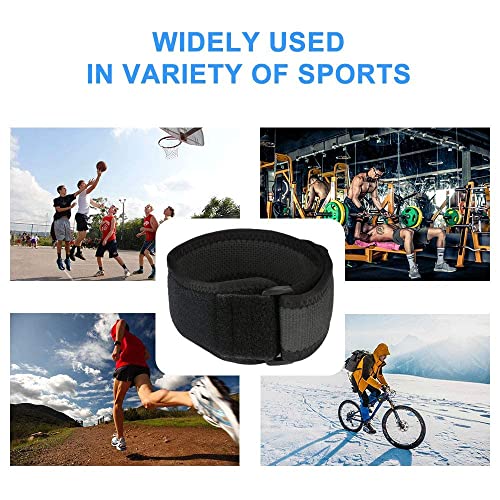 supregear IT Band Strap （2-Pack）- It Band Relief - Outside of Knee Pain, Iliotibial Band Syndrome Brace - Adjustable Support for Running and Exercise - Athletic Stabilizer for Men, Women