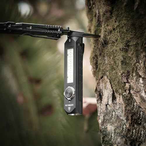 Sofirn IF24 Rechargeable Flashlights High Lumens, 2000LM Flashlights for Emergencies Home, LED Work Light, Multifunctional Powerful Pocket Flashlight, Magnetic Flashlight for EDC, Triple Light Sources