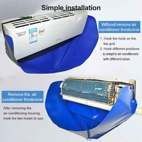 Ac Cleaning Bag with Wall Protection Cloth, 13Pcs Mini Split Cleaning Kit, Ac Cleaning Kit, Air Conditioner Cleaning Kit, Split Ac Unit Cleaning Kit, Mini Split Air Conditioner Cleaning Bag
