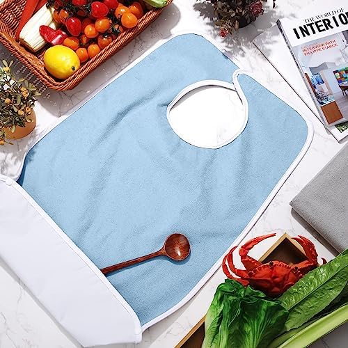 Avalon Towels Waterproof Adult Bibs for Women, Clothing Protector bibs for adults senior citizens washable