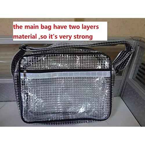 15.7inch ESD anti-static cleanroom engineer bag for semiconductor cleanroom clear pvc bag