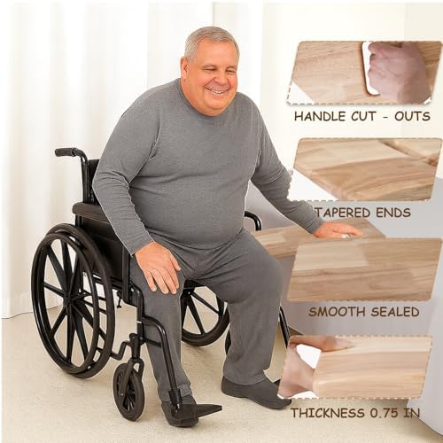 Urby Plus Size Extra Wide and Thick Transfer Board/Slide Board for Transferring to Wheelchair, Bed or Car. Ideal for Seniors, Elderly or Physical Therapy Patient. XL