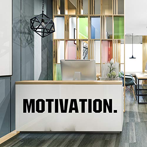 Tenare 4 Pieces Gym Wall Decal Motivation Vinyl Wall Decals Be Stronger Than Your Excuses Sticker Don't Wish for It Work for It Large Gym Never Give up Quote Sticker Home Exercise Fitness