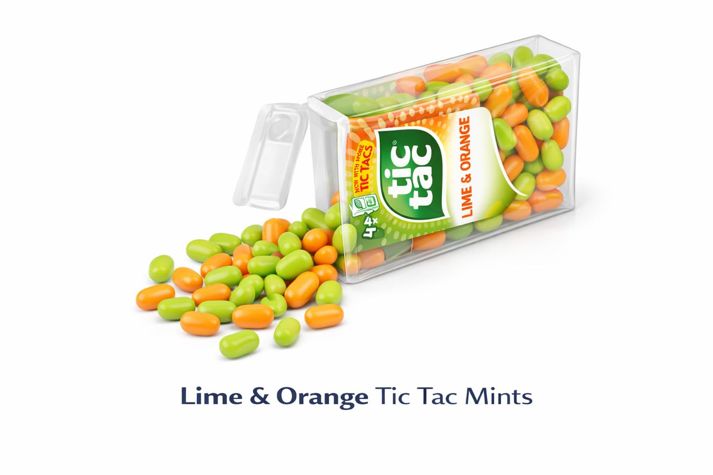 Tic Tac Freshmints 12 Pack Lemon and Orange Flavoured Breath Freshening Mints Pocket Sized Flip Top Dispensers Long Lasting Freshness Refreshing Mints Ideal for Travel Car Office or On The Go Convenie
