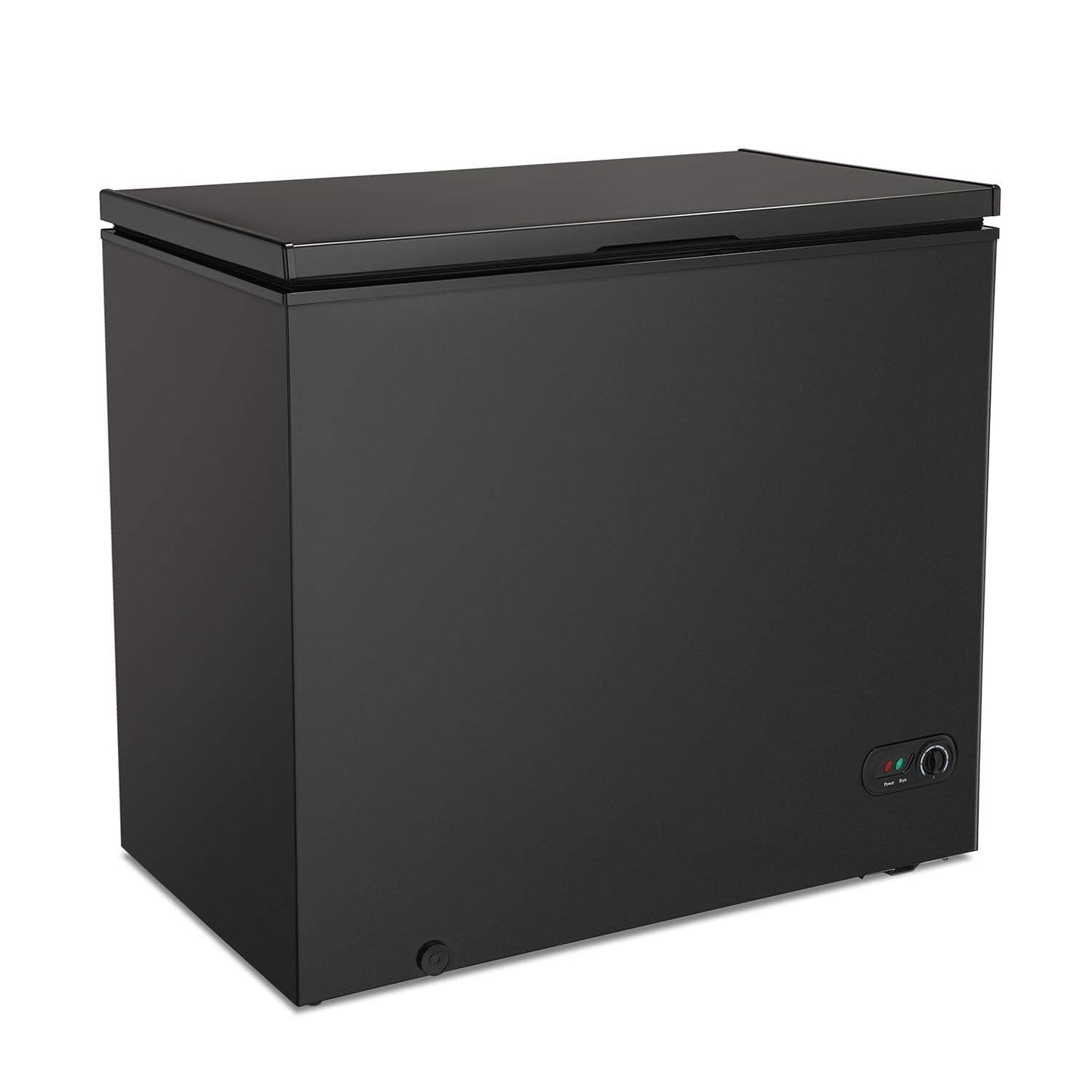 Antarctic Star 2.7 Cu. ft Chest Freezer 6.8℉to -4℉with Removable Basket Free Standing Top open Door Compact Freezer with Adjustable Temperature Defrost Water Drain/Power Saving Black