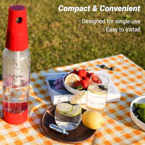 CO2 Cartridges,8g CO2 Cylinders Soda Chargers for Sparkling Water Maker, Seltzer Water Chargers, Seltzer Soda Chargers, 50pcs 8g CO2 Cylinders for Portable Carbonated Water Maker