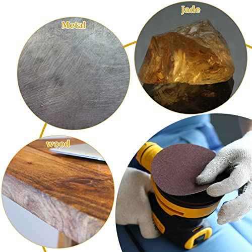 Boao 6 Inch Hook and Loop Soft Foams Buffering Pad Sponge Cushion Buffer Backing Pad 150 mm Soft Density Interface Pads Hook and Loop for 6 Inch(10 Pieces)