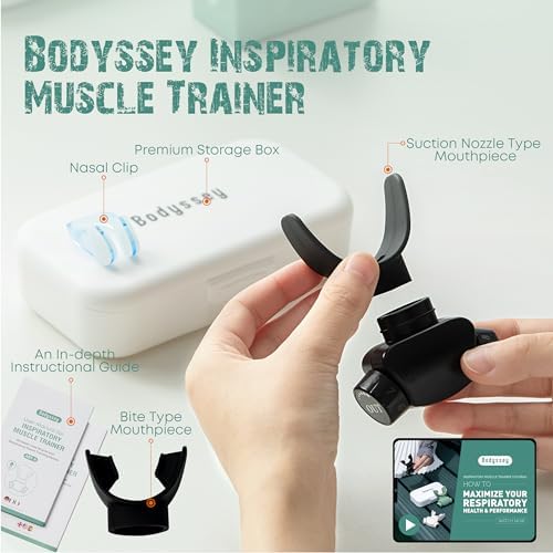 Breathing Trainer | Premium Silicone Trainer | Boost Breathing Patterns | Adjustable Resistance Levels | Compact, Portable, and Easy to Maintain (Black)