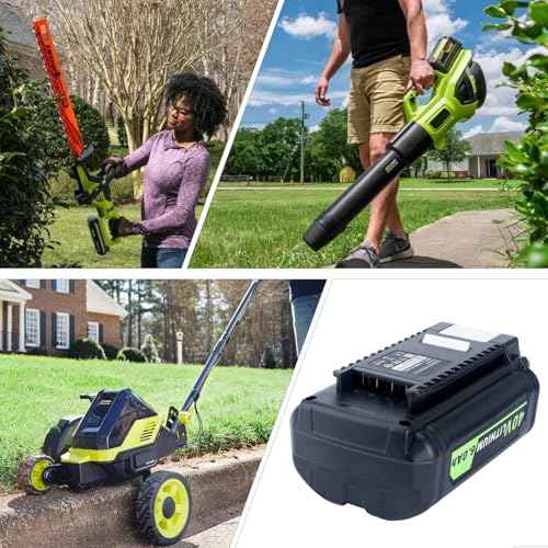 Upgrade 6000mAh Replacement for Ryobi 40V Battery, Compatible with Ryobi 40 Volt Lithium Batteries OP4050A OP4040 OP40401 OP4026 OP40601 for 40v Power Tools