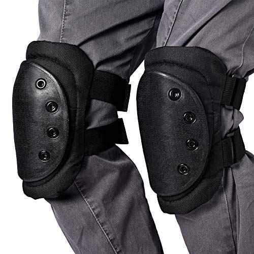 Tactical Knee Pads ,Airsoft Knee & Elbow Protective Pads Guard for Army, Paintball, Hunting and Anyother Outdoor Sports