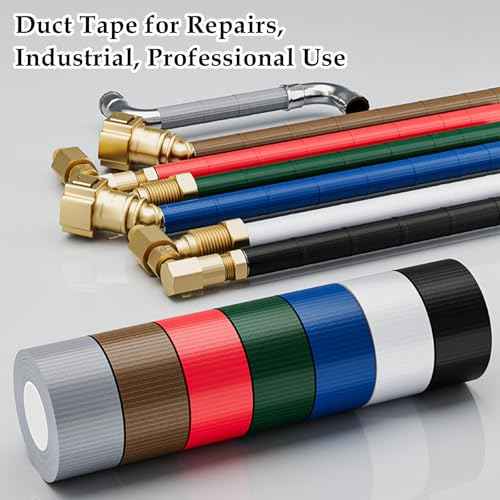 Black Duct Tape Heavy Duty,2.36inch x 22yds,Strong Adhesive High Strength, Waterproof No Residue Duct Tape,Mesh Tape for Indoor and Outdoor Repairing Sealing Bonding,Hand Tearable