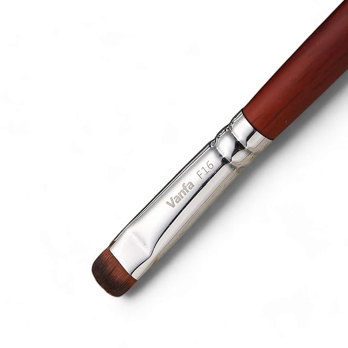 Vanfa French Brush for Nails, Clean up brush for Gel Nail Polish F16