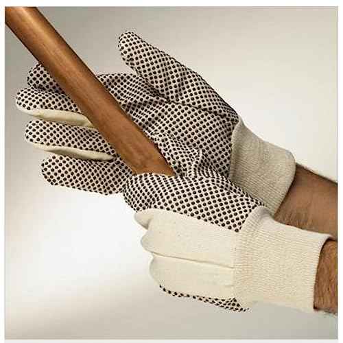 Liberty Glove & Safety mens work gloves, White/Blue, 12 Count Pack of 1 US