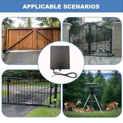 Steel Battery Box for Gate Opener, Holds 2 12V 7AH Lead-Acid Batteries (Not Included), Provide 12/24V