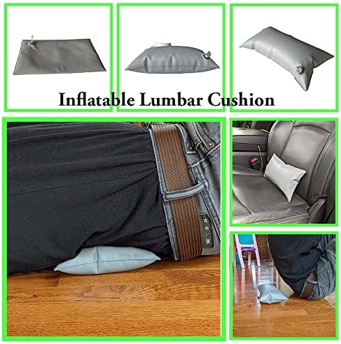Sit and Decompress Back Stretcher 3 Minutes A Day Low Back Traction Therapy Spinal Decompression Inversion Table Alternative Safe for All Back Conditions (Medium Harness with Bar)