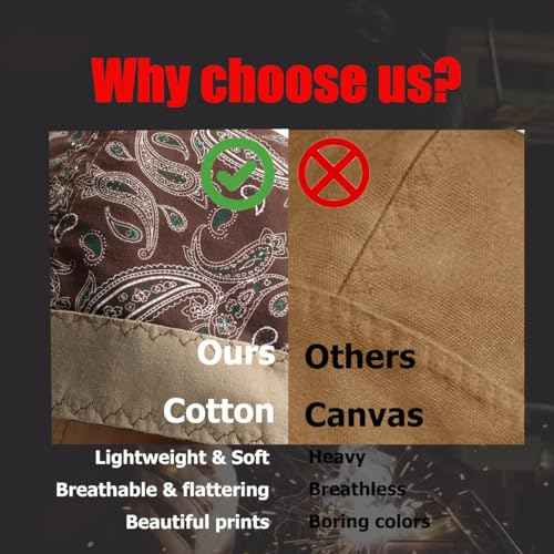 Fullsheild Reversible Welding Cap Flame Resistant CAT 2 Protective FR Welder Hats 6 Pannel Lightweight Printed for Men Women