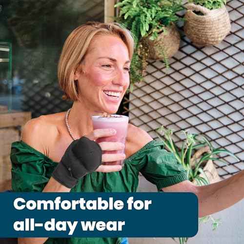 Adjustable Weighted Gloves for Hand Tremors, Adjustable Hand Stability Aid for Parkinson's Patients, Steel Weight Gloves for Enhanced Stability (2PK, Size M)