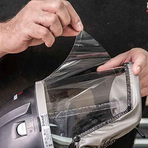 Trend Airshield Pro Clear Replacement Visor Overlays, Pack of 10, Keeps Your Airshield Pro Visor In Top Working Condition, AIR/P/3C
