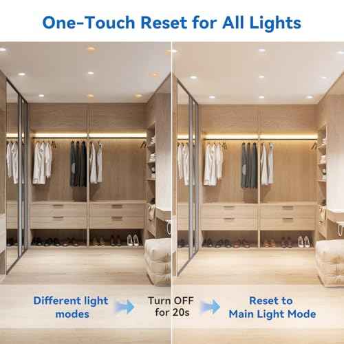 CycevSun 3 Inch Recessed LED Lights, Switchable Night Light & Main Light, 5 Color Temperatures 2700K-5000K, Dimmable Canless Downlight for Cozy Home Lighting, 6W/2W, ETL, 6 Pack