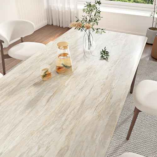 Wallercity Light Wood Oak Contact Paper for Counter Tops Beige Wood Grain Self Adhesive Wallpaper for Bathroom Peel and Stick Countertops Vinyl Wrap Kitchen Wall Paper for Cabinets Table 15.8''x78.7''