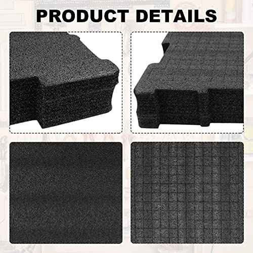 Tool Organizer Foam Insert DWST88801 fits DEWALT Tool Box packout Foam Inserts DWST17808, DWST17807, DWST17805 (2Pcs)