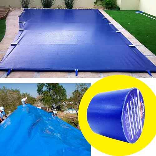 Tarpaulin Repair Tape, 3.15IN*16.4FT Blue Waterproof Tarp Repair Tape Patch, Heavy Duty RV Covers Tent Repair Tape for Truck Camper Travel Trailer Boat Covers