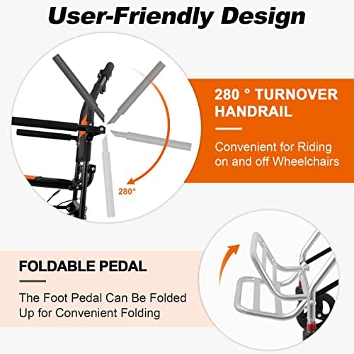 Only 16lbs World's Lightest Transport Wheelchairs, Travel Wheelchairs for Adults Support 220lbs, Aluminum Wheelchair, Lightweight Transport Wheelchair with Storage Bag