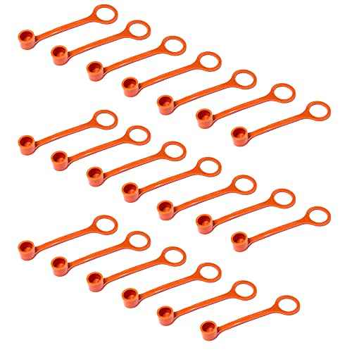 Rubber Blow Off Caps for Ansul R102 and Piranha Industrial Kitchen Suppression Vent A Hood Systems ? Fire Suppression Nozzles ? Grease Caps Kit (20 Caps)