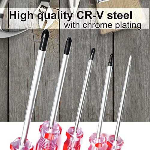 Triwing Screwdriver Set 5 Sizes 1.5mm 2mm 3mm 4mm 5mm, 5in1 3 Point Screwdriver Kit Magnetic Point Y Shaped Tri Point Tip Screwdriver Set