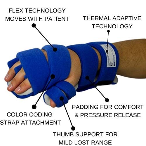 Restorative Medical BendEase Hand Splint - Wrist Pain Support for Carpal Tunnel, Arthritis and Stroke Recovery (Large - Left)