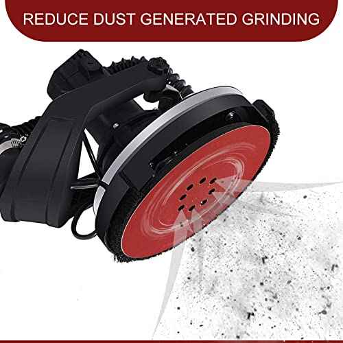 Awutzut 9 inch Sanding Discs 40 Grit 8 Holes Hook and Loop Sandpaper for Drywall Sander 10Pack