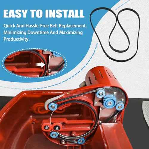 Ring Saw Replacement Drive Belt for Gemini Taurus 2 and 3 Ring Saw (1Pack)
