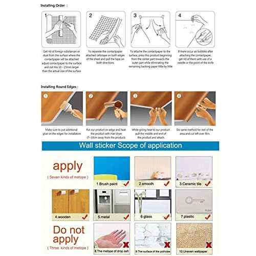 Simplemuji 5 Meters Light Yellow Lantern Flower Self-Adhesive Wallpaper Border PVC Wall Covering Borders Bathroom Kitchen Tiles Decor Sticker