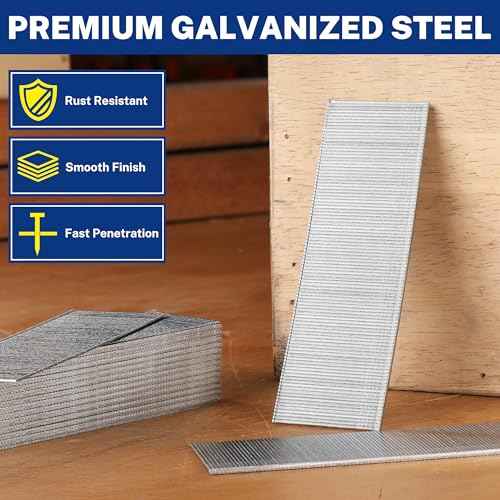 WORKPRO 1-1/2" 18 Gauge Brad Nails, 6000 Count Universal Brad Nails for Pneumatic, Electric Brad Nailer