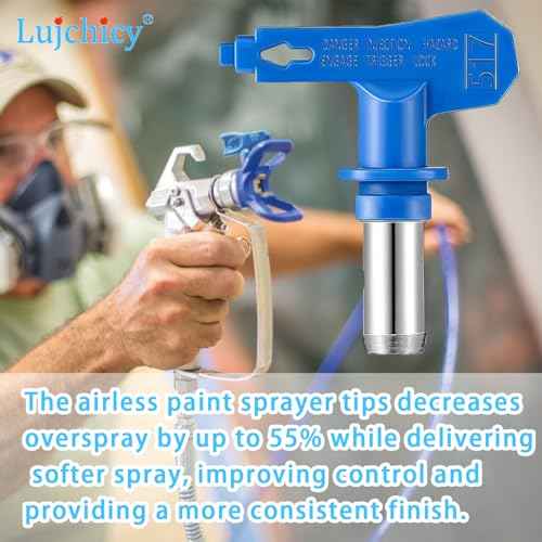 Spray Tip Nozzle and Guard 517 Airless Paint Sprayer Tips for Airless Sprayer
